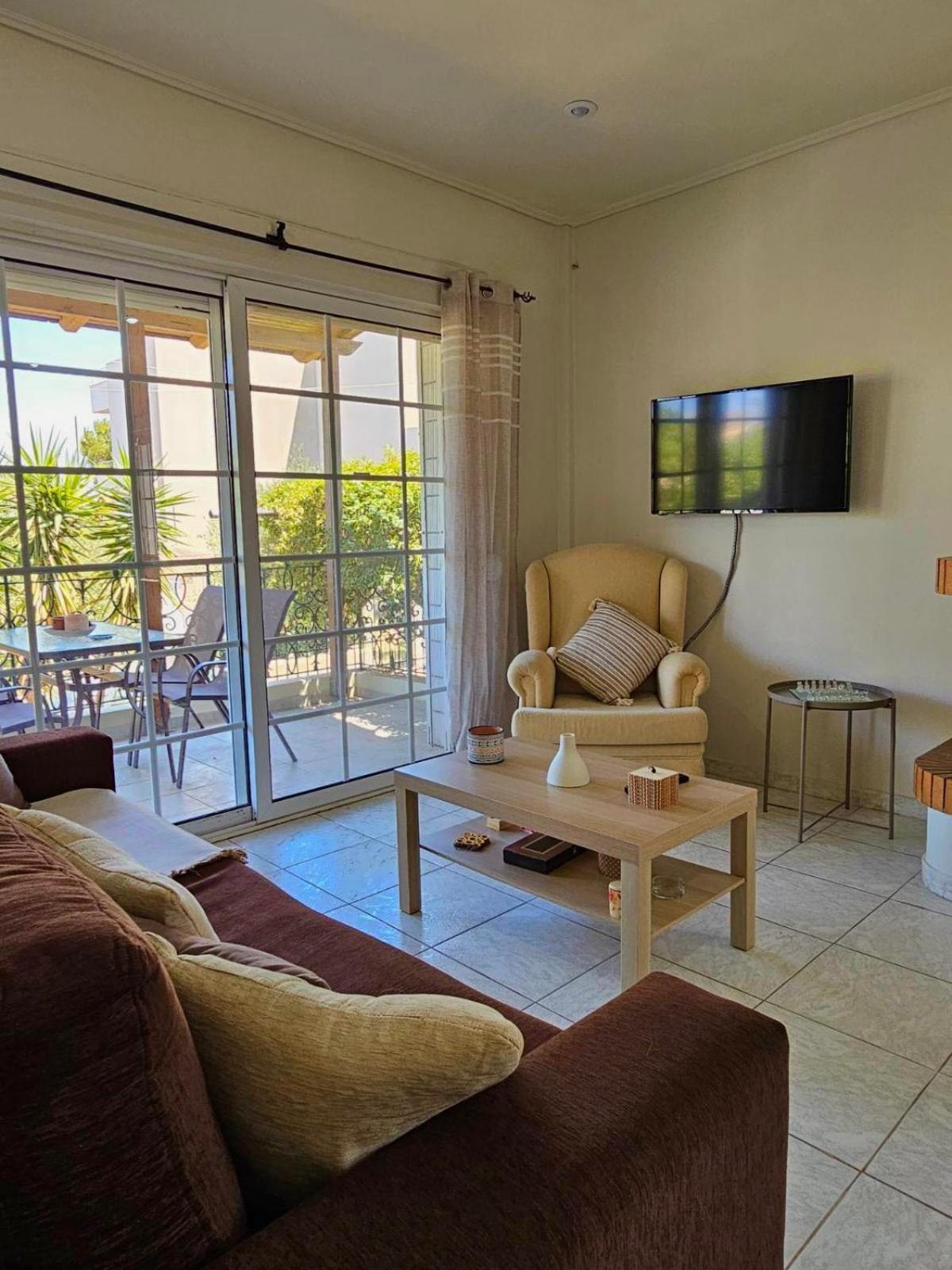 Ferienwohnung One Artemis Near The Sea And The Airport Exterior foto